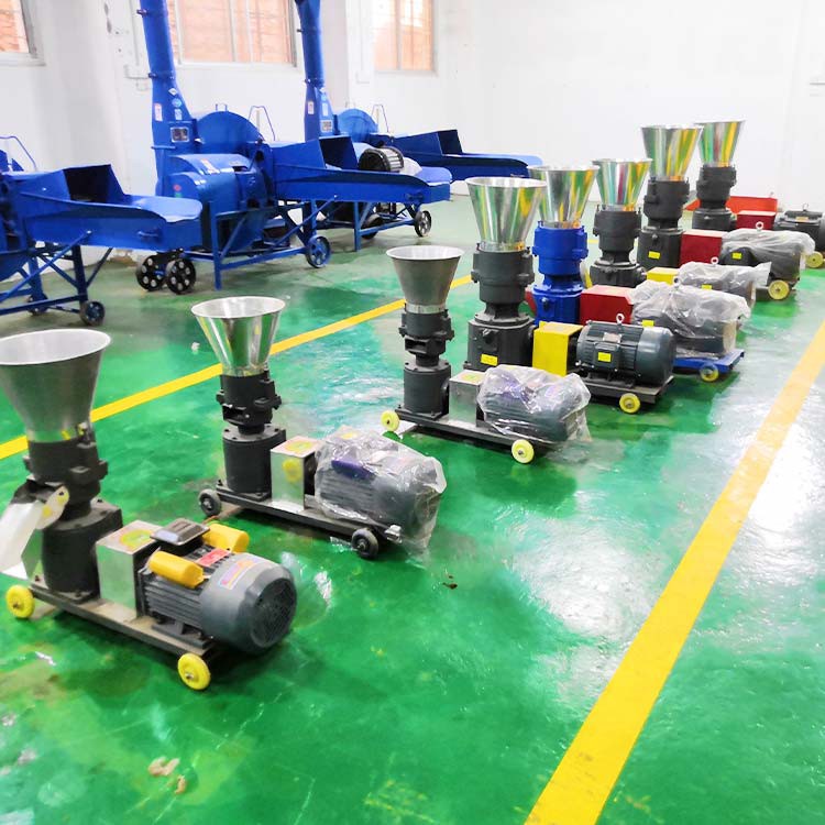 Flat die pellet machine Flat die pellet machine