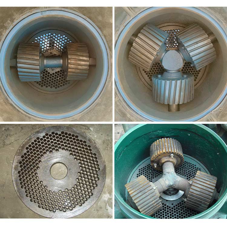 Flat die pellet machine Flat die pellet machine