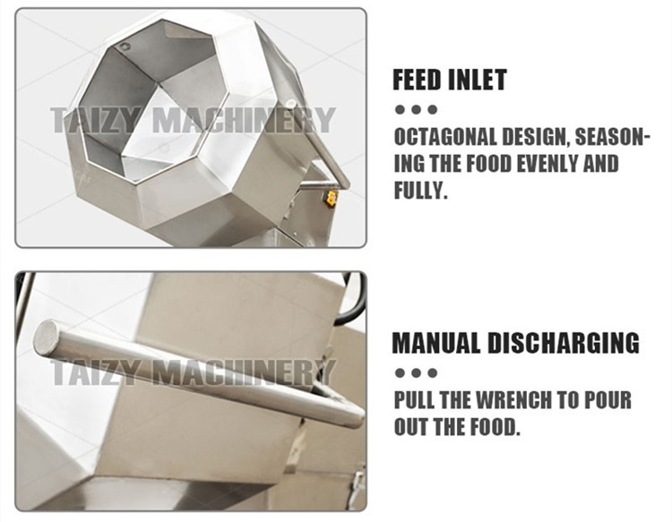 Cashew flavouring machine Cashew flavouring machine