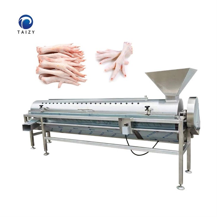chicken feet peeling machine