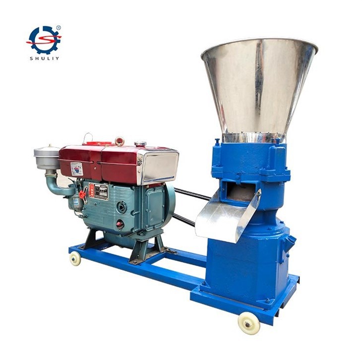 flat die pellet machine1
