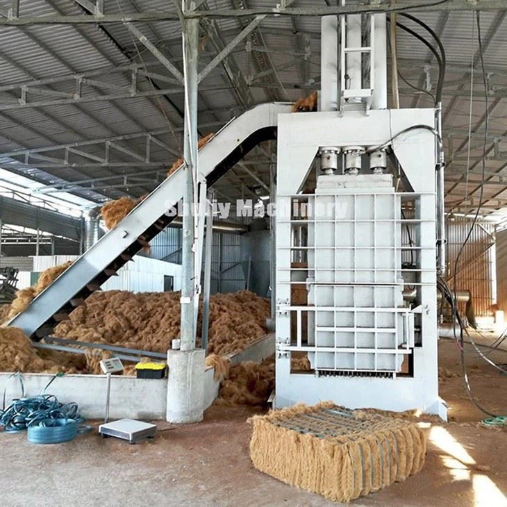 Cocopeat Brick Making Machine