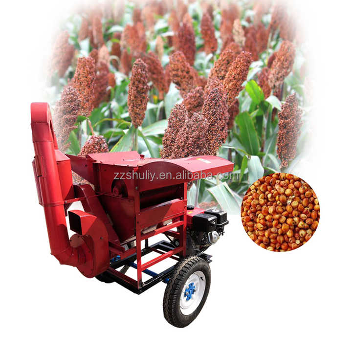 Thresher de orez portabil