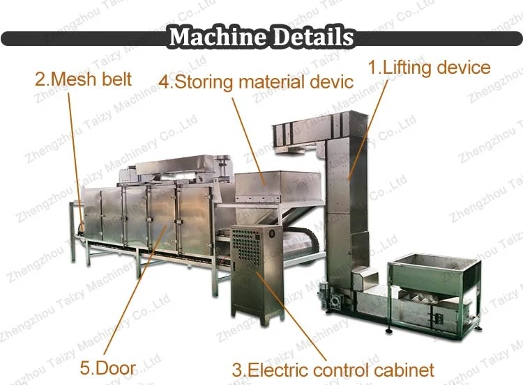 conveyor roasting machine conveyor roasting machine