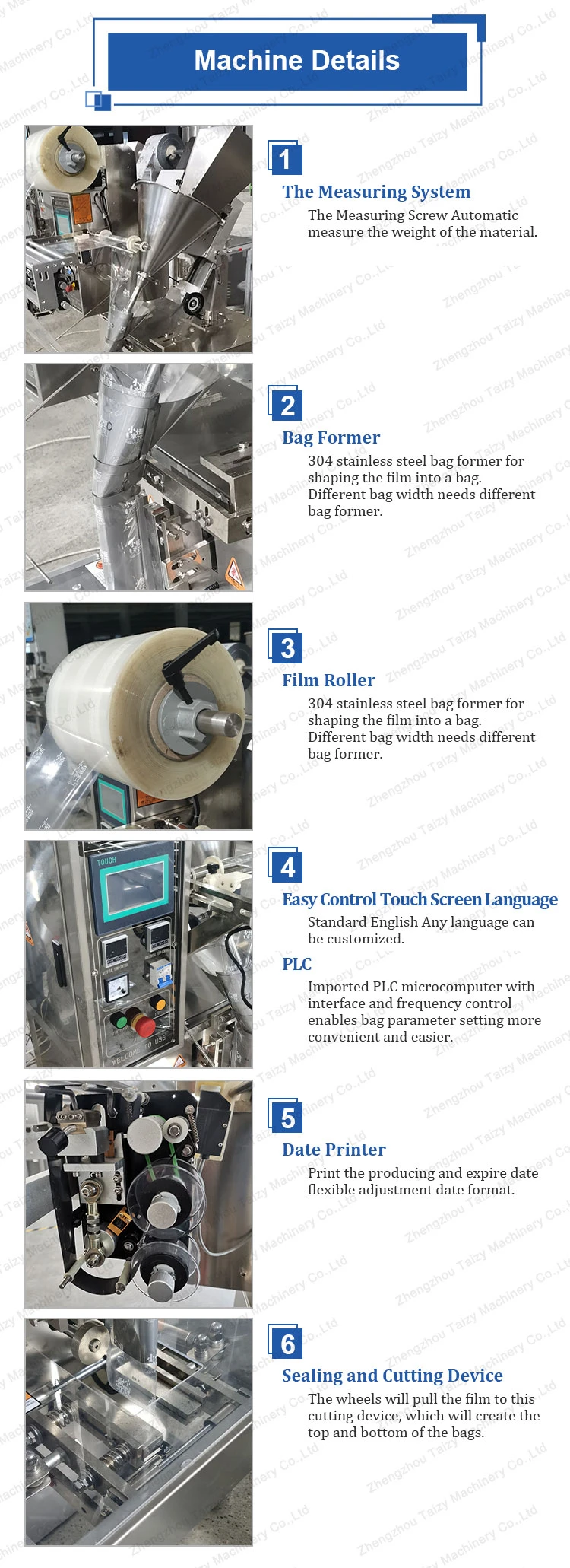 Chilli powder packing machine Chilli powder packing machine