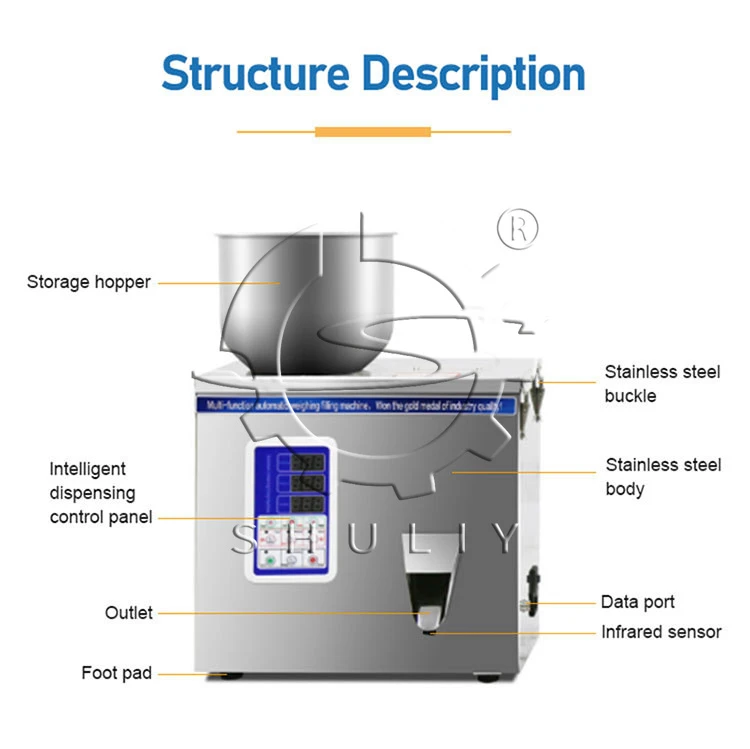 Tabletop Granule Filling Machine Tabletop Granule Filling Machine