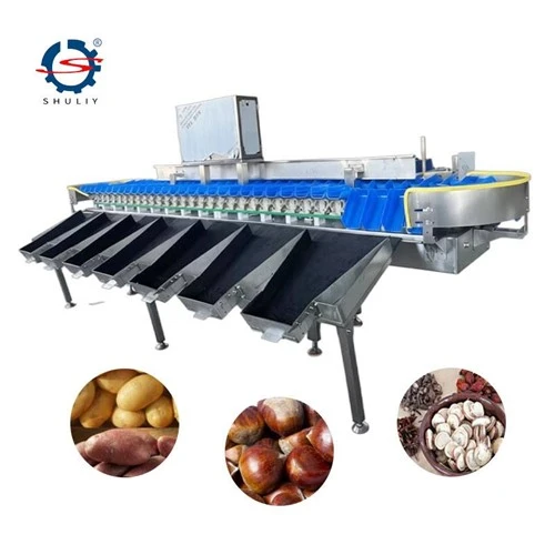 Mașină automată de sortat fructe